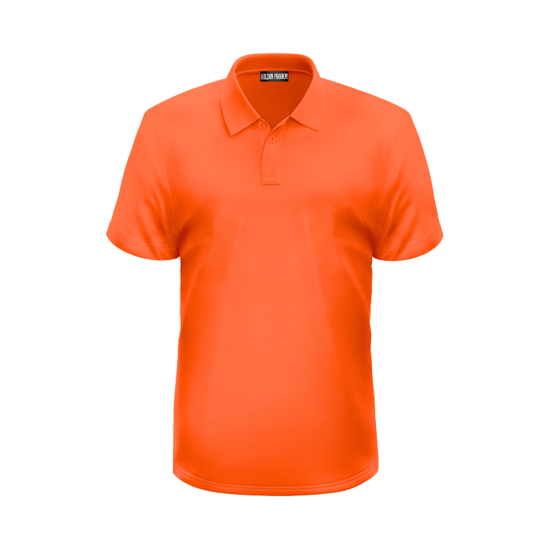 Yellow Golden Fashion Golf Shirt